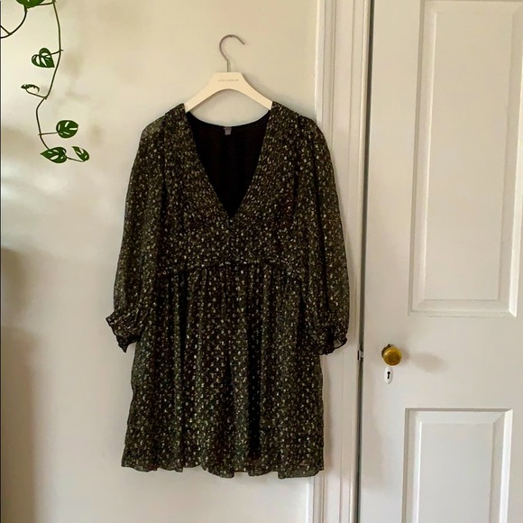 Urban Outfitters Green Tunic Dress - Picture 1 of 4